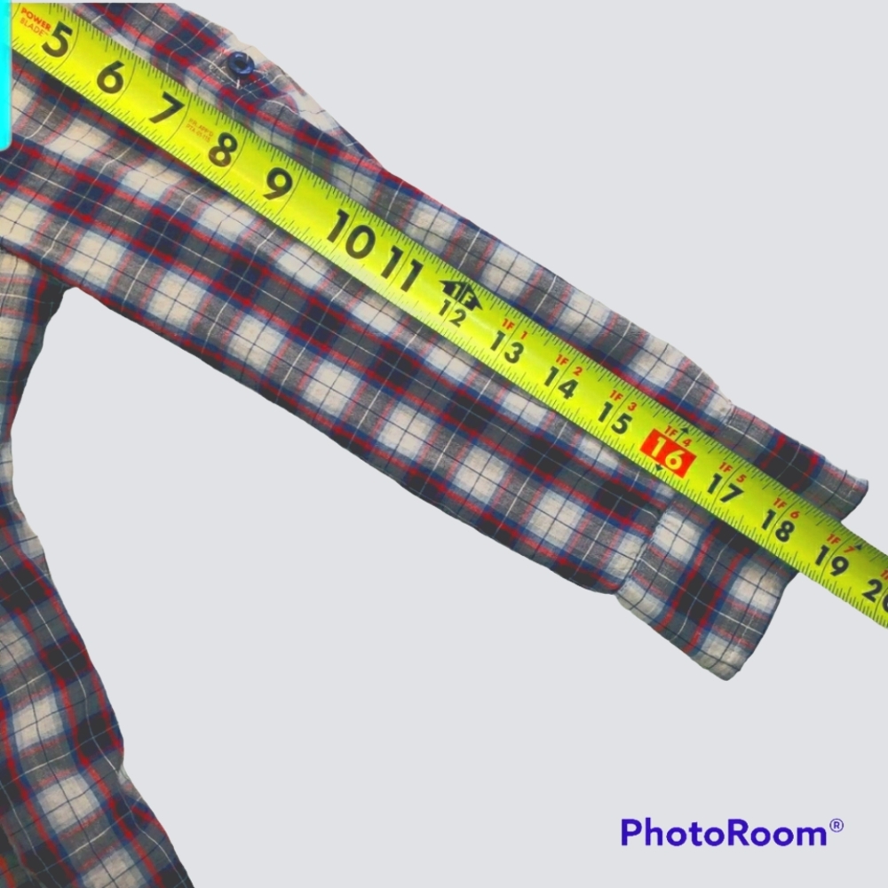 7Seven Women Button-down Plaid Top Small - Picture 8 of 12